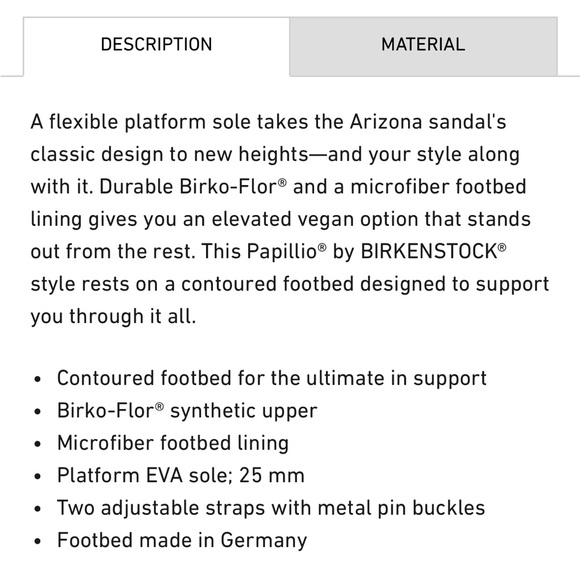 EUC Arizona Flex Platform Birko-Flor - Picture 5 of 10